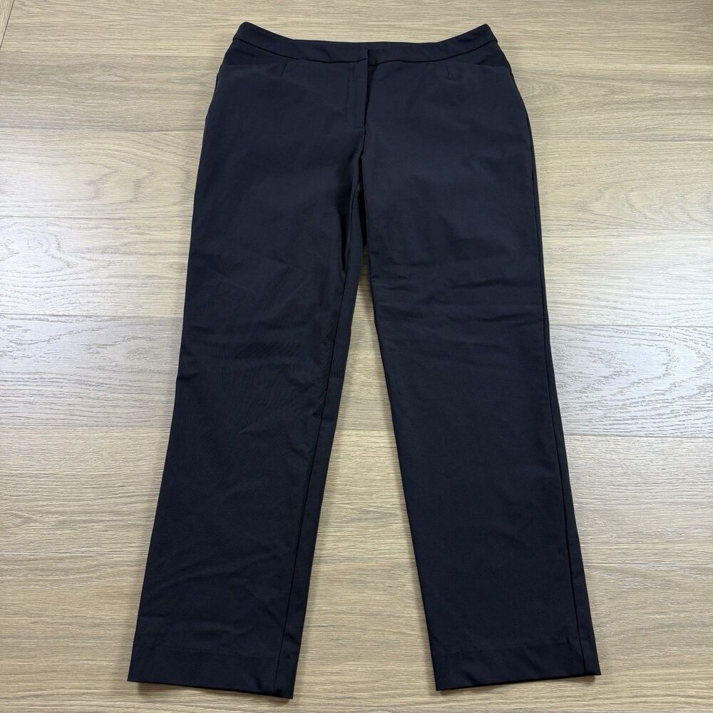 Nina McLemore Pants Women 8 Black 3XDRY Nylon Stretch Performance